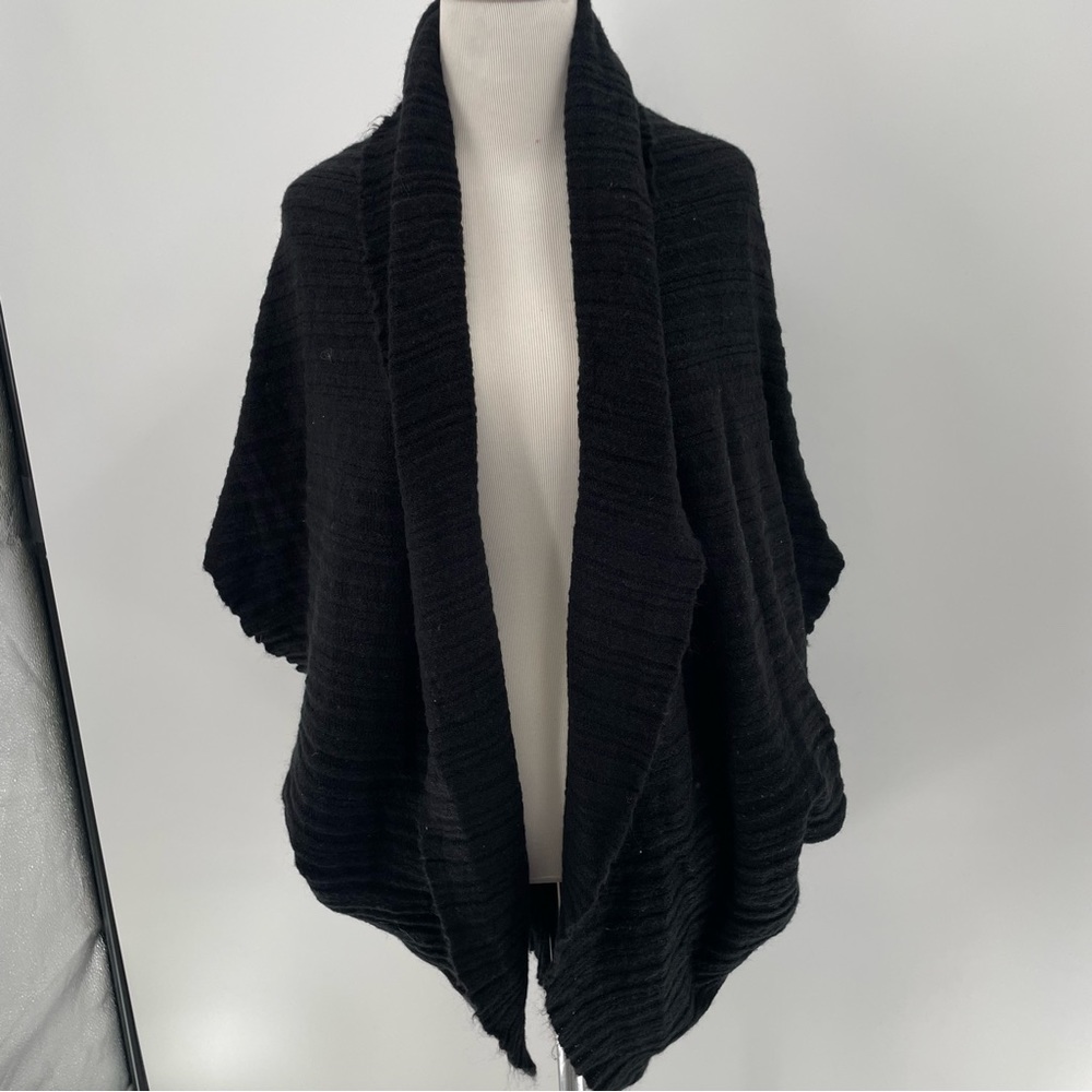 Elie Tahari Woman’s Black Cardigan